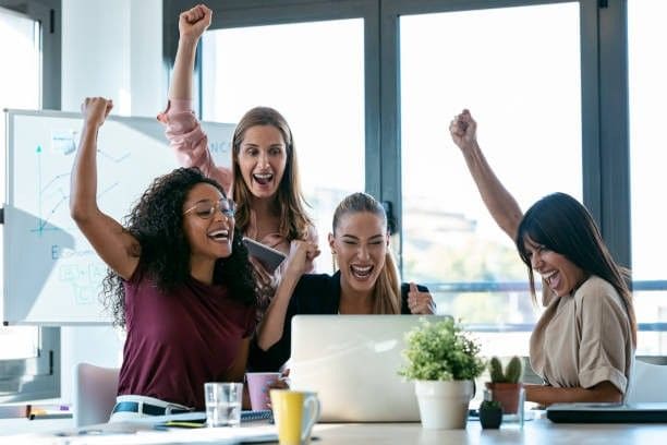 The Digital Vaish marketing team creating digital growth strategies for clients in India